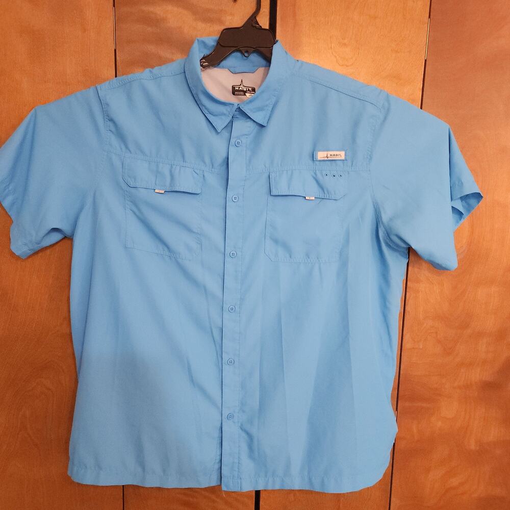 37.  Habit Fishing Shirt BD SS Mens‎ 3XL
